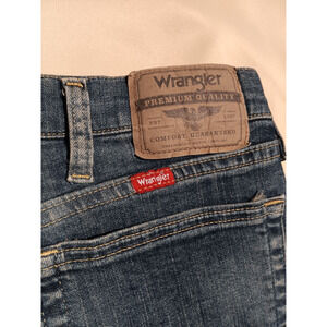 VINTAGE Wrangler Jorts Denim Shorts Mens 36 Blue Relaxed Baggy Y2K Grunge Skate